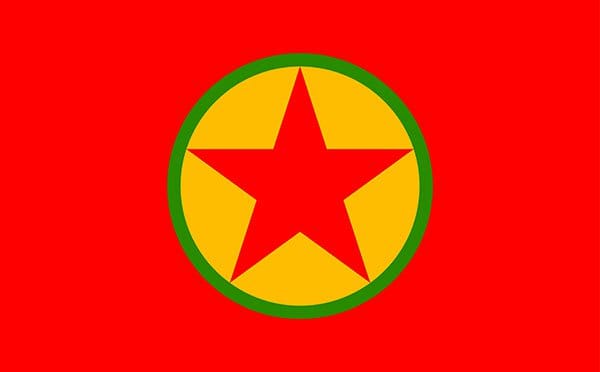 Flag of Kurdistan Workers Party PKK