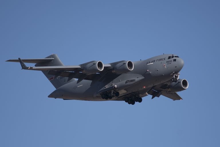 on approach to runway 21r at nellis air force base in las news photo 1590782431