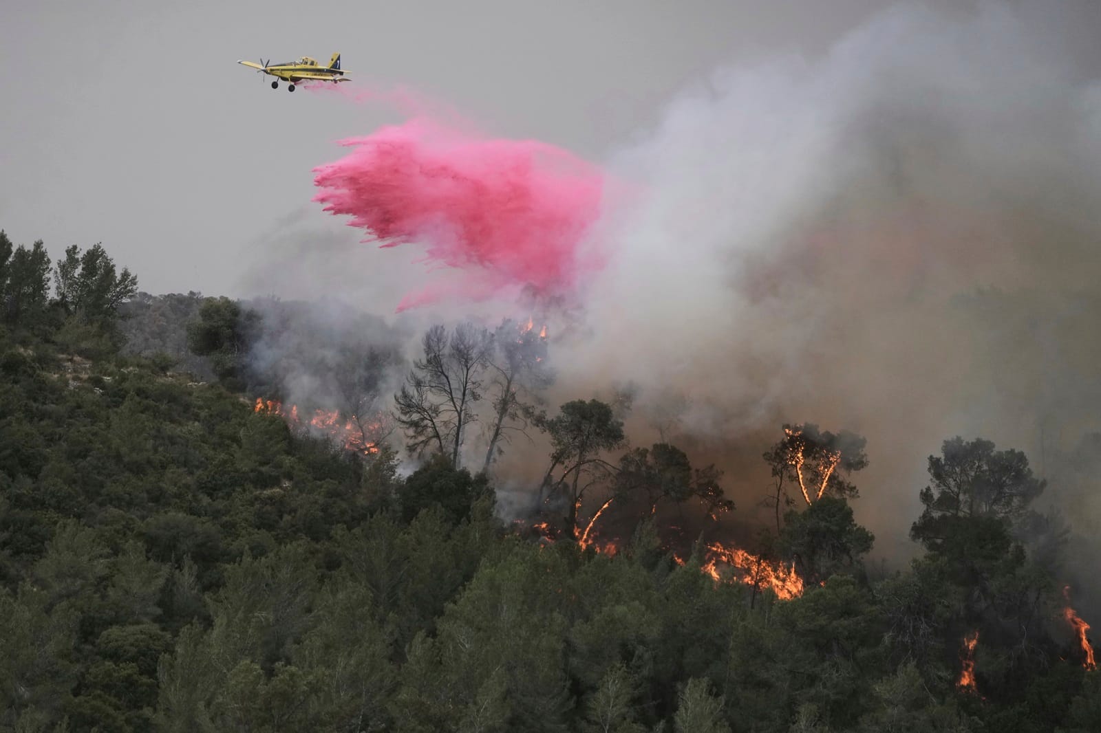Israel Palestinians Fire