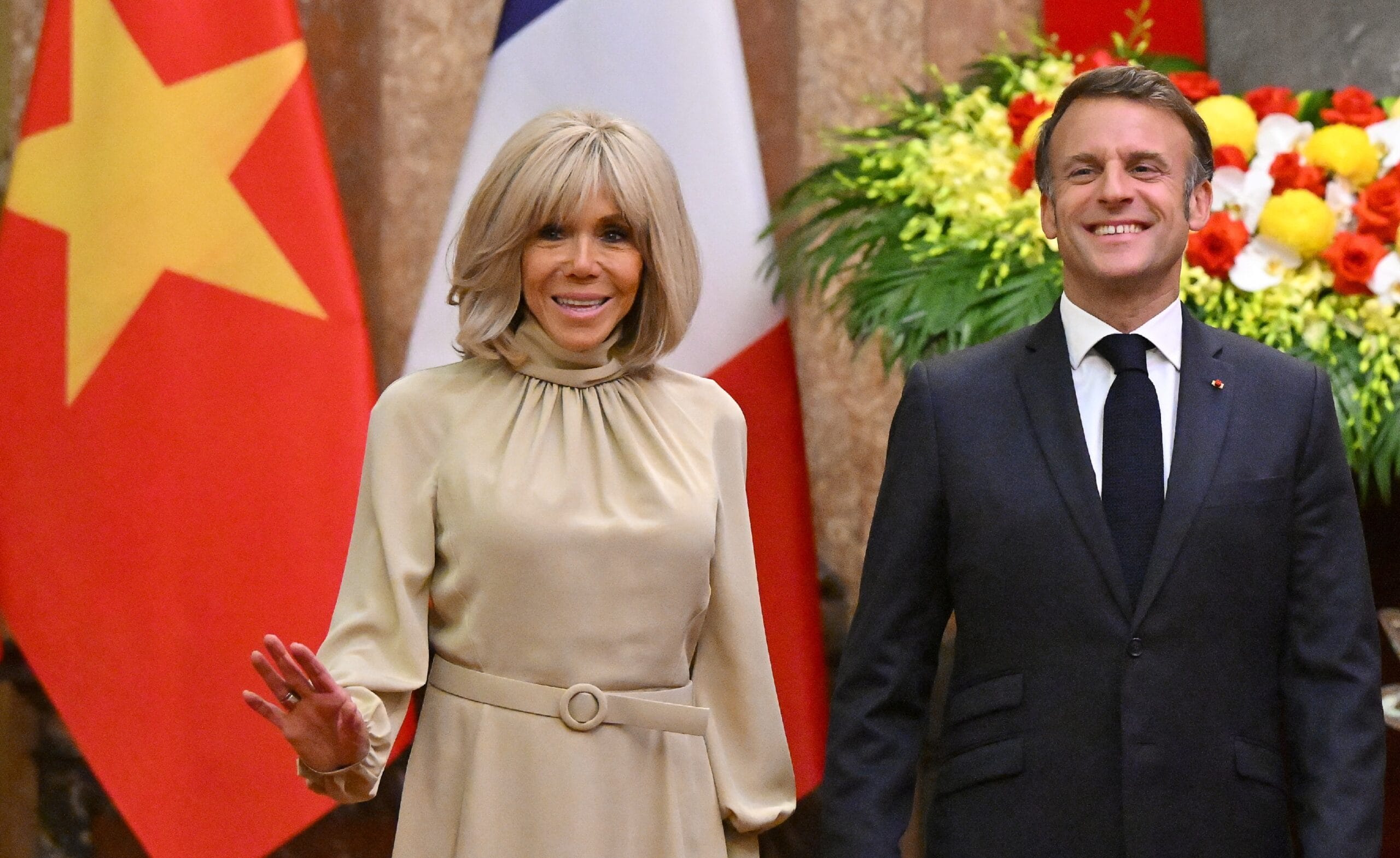 French President Macron visits Vietnam