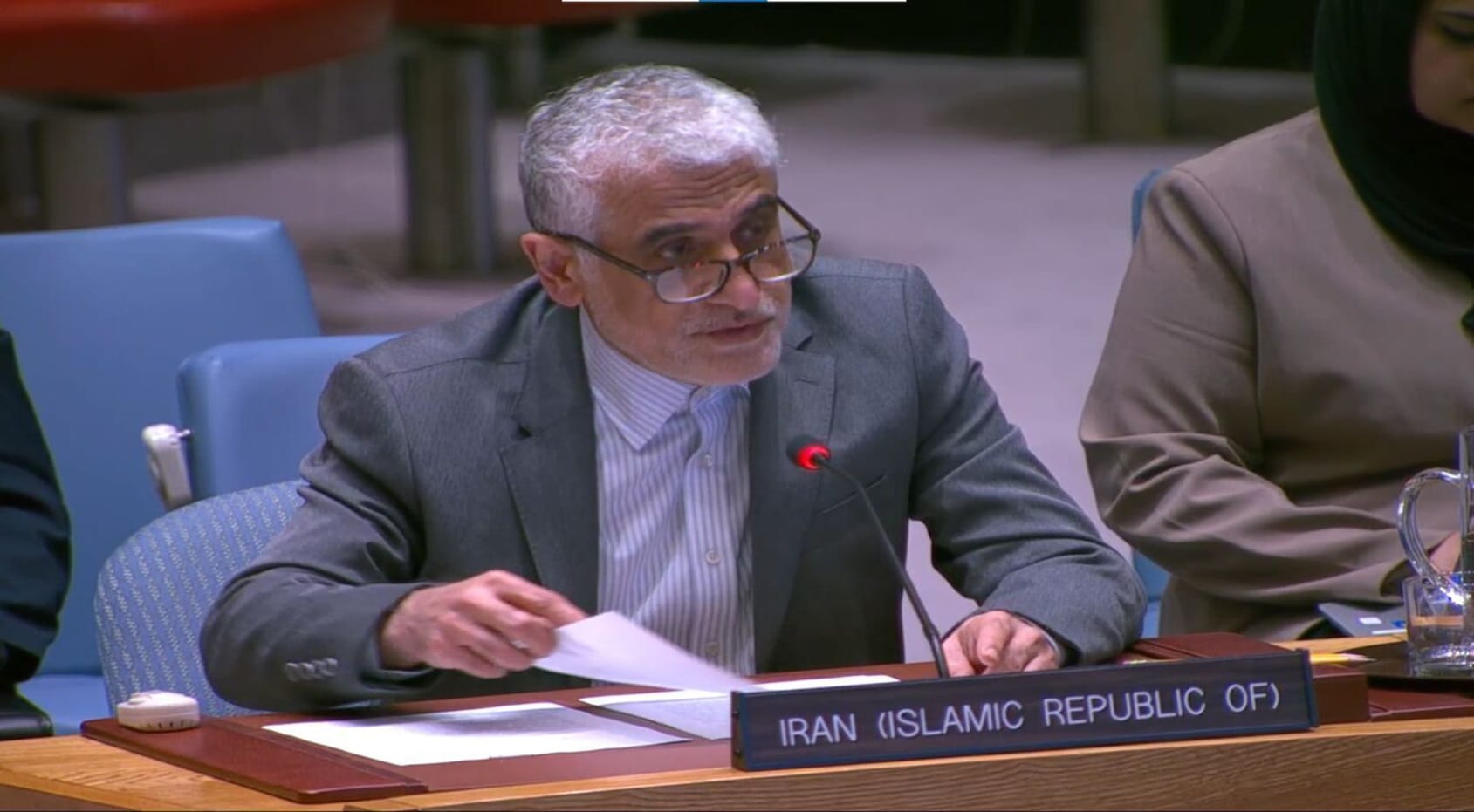 172430961 ئێران: هەنگاوەکانی ئەمریکا دژ بە نوێنەرەکانمان دووژمنکارانەیە
