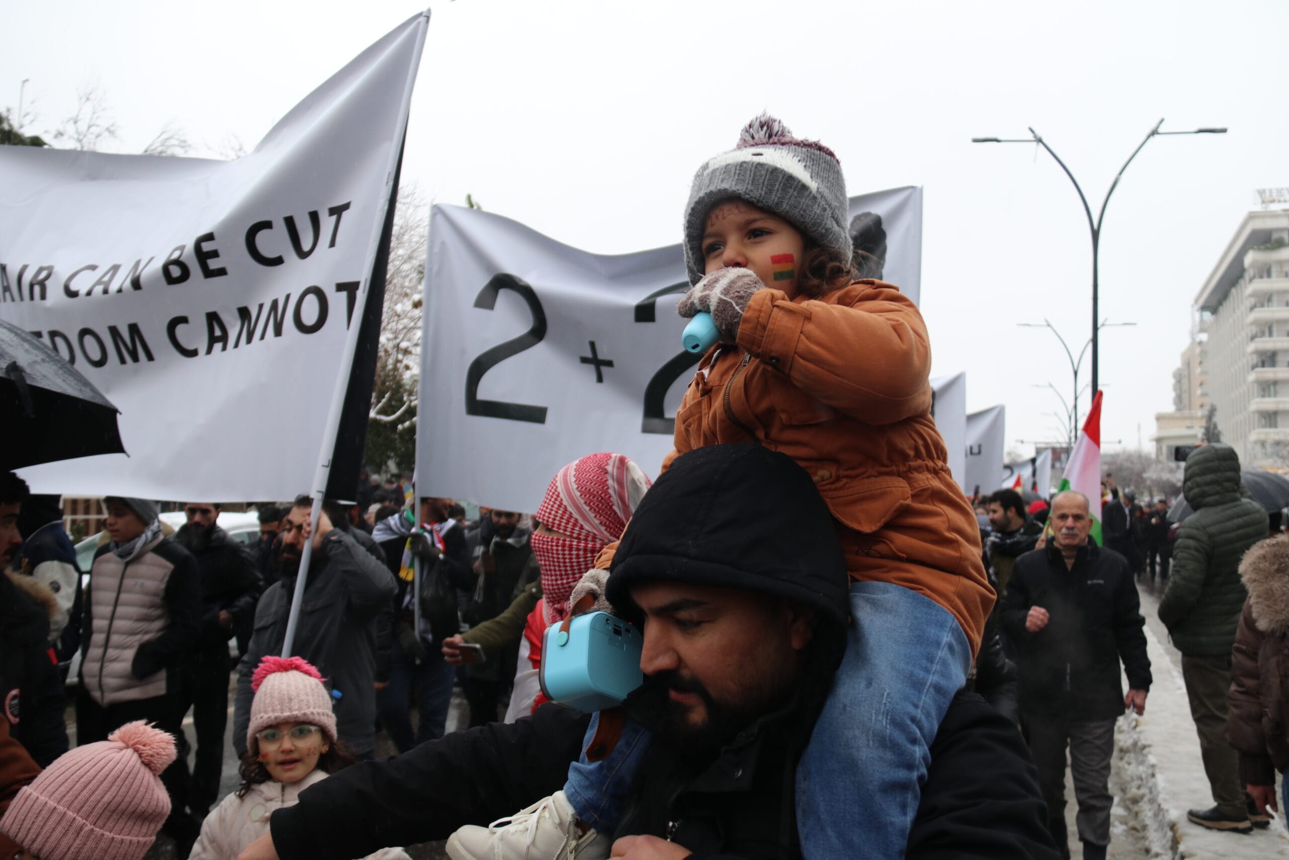 سلێمانی هاواری یەکێتیی نەتەوەیی دەکات: "٢+٢ دەکاتە ١ و کوردستان یەک وڵاتە" 4 IMG
